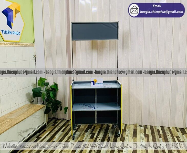 Báo giá quầy đẩy bán đồ ăn vặt đường phố xếp gọn khởi nghiệp bán nhanh hồi vốn