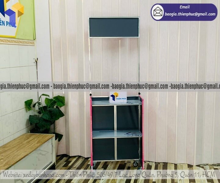 Báo giá xe bán món ăn vặt mini trên vỉa hè lắp ráp thiết kế nhỏ gọn bán ở mọi nơi địa điểm