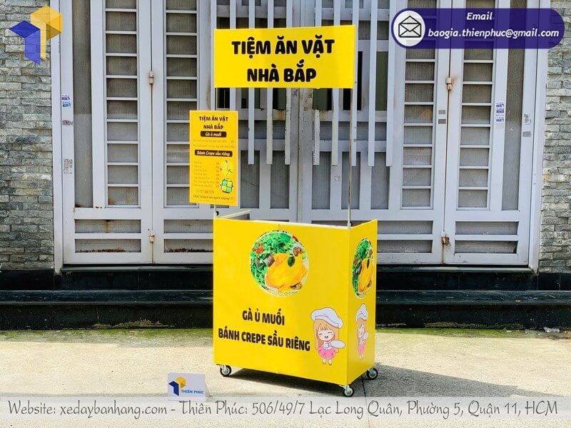 Địa chỉ mua quầy bán đồ ăn vặt xếp gọn giá rẻ tùy chọn, phụ kiện đi kèm Địa chỉ mua quầy bán đồ ăn vặt xếp gọn giá rẻ tùy chọn, phụ kiện đi kèm