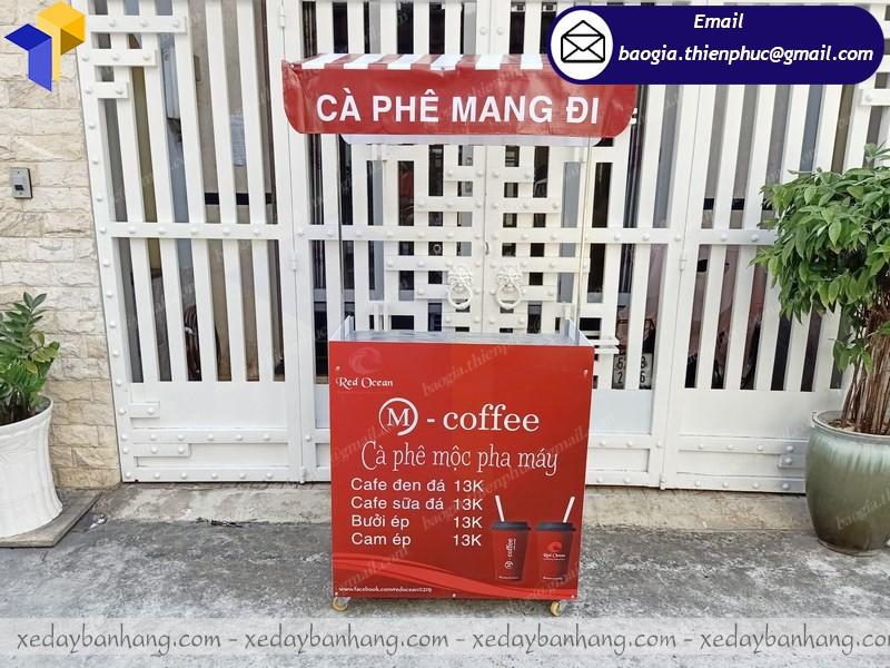 booth bán café mini lắp ráp giá rẻ