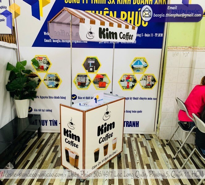 xe bán cafe di động Nha Trang