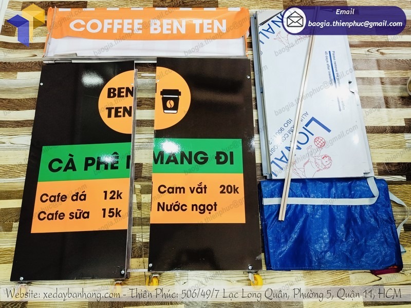 xe cafe take away lắp ráp