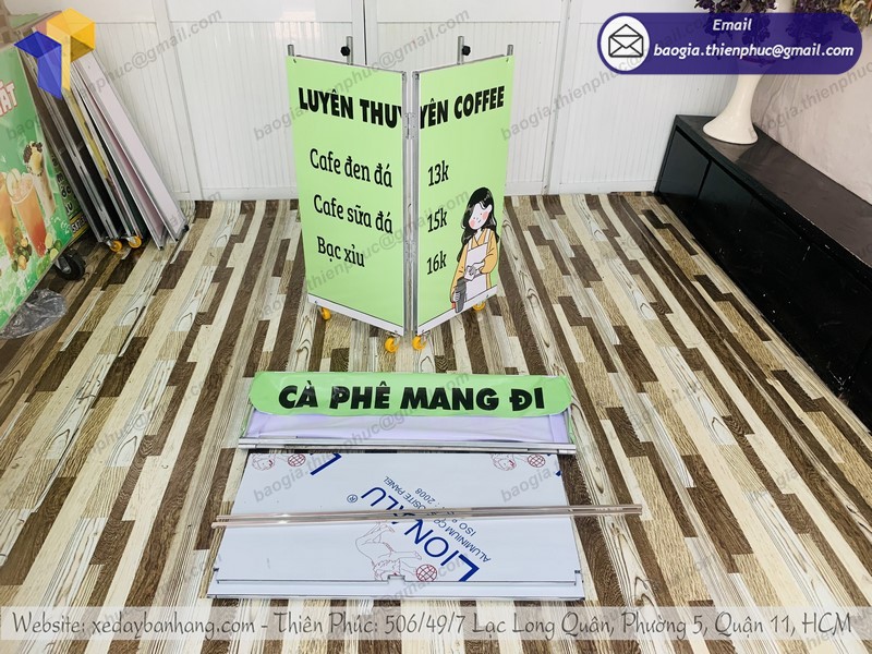 xe café mang đi giá rẻ đẹp