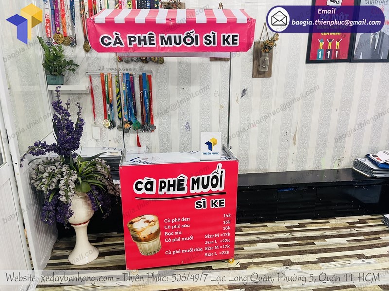 xe cà phê lưu động