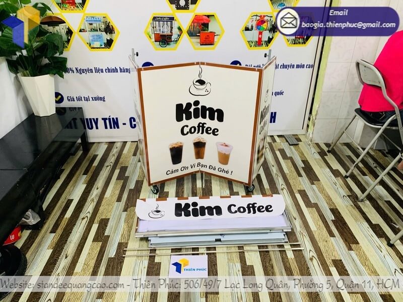 xe di động bán cafe vỉa hè lắp ráp Nha Trang