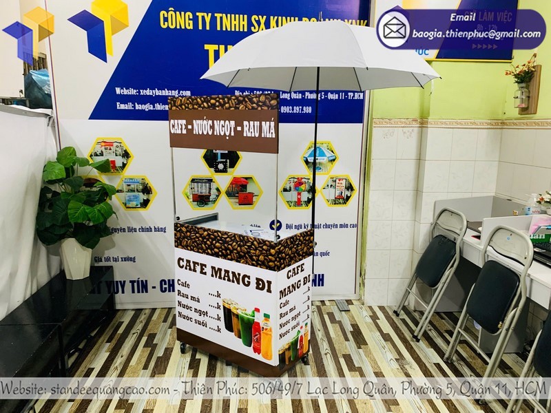 xe lắp ráp đồ uống mang đi lưu động