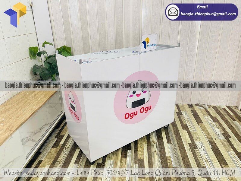 Xưởng làm quầy bán cơm nắm vỉa hè xếp gọn rẻ quầy bán hàng rong giá rẻ bất ngờ