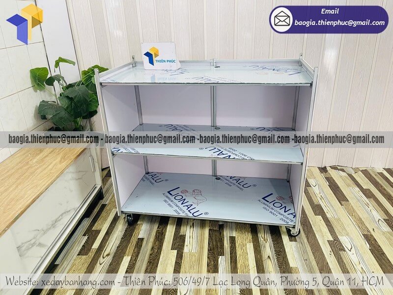 Xưởng làm quầy bán cơm nắm vỉa hè xếp gọn rẻ bán cơm bán bánh mì đồ ăn